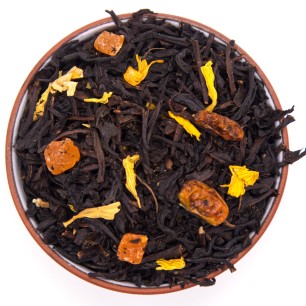 Чай черный ароматизированный "С облепихой"